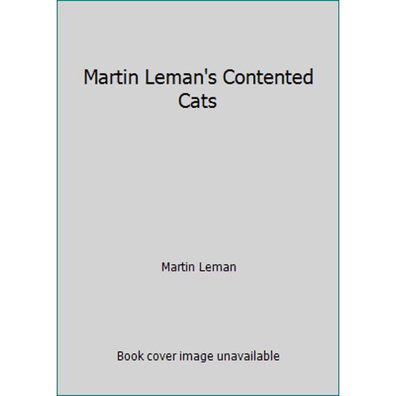 Pre-Owned Martin Leman's Contented Cats (Hardcover) 0720720028 9780720720020