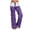 Purple, variant on Daily Women Leggings Patch Sports Quick-Drying Wide-Leg Womens Trousers,Red,S