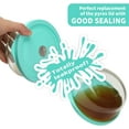 thumbnail image 4 of shiyou-Replacement Lids for Pyrex 7201-PC 4 Cup, Silicone Round Storage Cover Lid for Anchor Hocking Glass Bowl 2 Pack Turquoise, 4 of 4