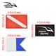 thumbnail image 5 of Keep Diving Pack de 3 Parches para planchar Ropa Mochilas Parche Buceo Pesca submarina Bordado Pegatina Buzo Tela Kit de reparación Negro Azul Rojo Inevent HA011221-04, 5 of 7