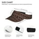 thumbnail image 3 of Balery Brown Gold Grid Gorra deportiva con visera ajustable para mujer y hombre (talla única), 3 of 7