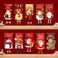 thumbnail image 3 of Bandera colgante de Papá Noel, decoraciones navideñas para el hogar, regalos de Navidad, adorno de Navidad Natal, Año Nuevo 2023, 2024, 3 of 5