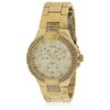 G13537L Women's Silver Dial Yellow Gold Steel Bracelet Crystal Watch