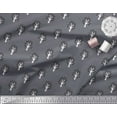 thumbnail image 2 of Soimoi Rayon Fabric Floral & Flying Swan Block Fabric Prints by Yard 42 Inch Wide, 2 of 3