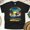 Black, variant on Men's Graphic T-Shirt California Super Surfer Tropical Beach Tee, Navy, Size S