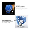 thumbnail image 2 of Outdoor Sports Left Hand Training Practice Softball Baseball Gloves Pitcher Hand Players Pocket Glove 11.5Inch, 2 of 5