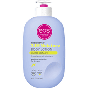 Bundle of eos Shea Butter Lotion, Creme de Pistachio & Vanilla Cashmere, for Dryness 16oz