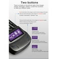 thumbnail image 2 of TEHAUX 1Pcs Black Abs Battery Charger Rectangular Lcd Display Usb Charging For Home And Travel, 2 of 8