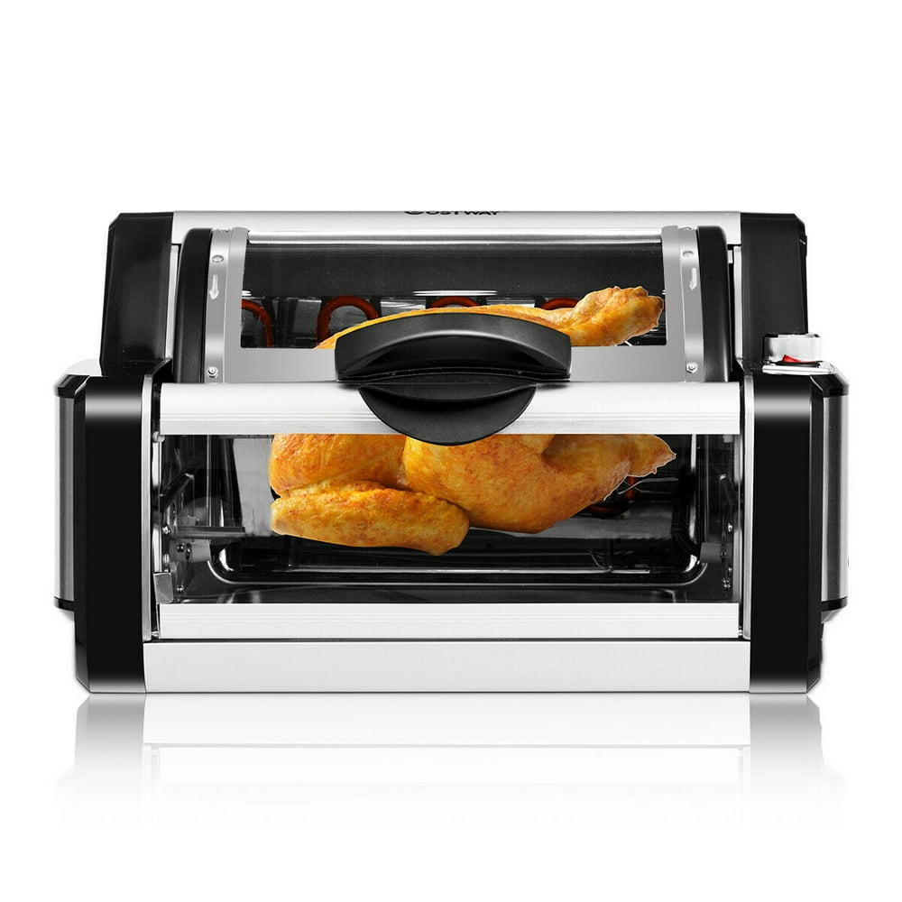 Costway Horizontal Rotating Rotisserie Oven Grill Shawarma Machine