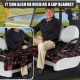 thumbnail image 5 of Whosucclay Cherries Golf Cart Seat Cover, Breathable Golf Cart Seat Protector Thickened Non-Fading Golf Cart Cover for More 2 Person Seats, 5 of 7