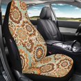 thumbnail image 5 of Chririnla Retro Floral Front Seat Protector Cover for Auto, Easy to Install Automotive Seat Covers Waterproof Polyester Car Seat Cover, 5 of 9