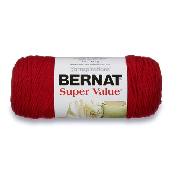 Bernat® Fil Super Value™, Acrylique #4 Moyen, 7oz/197g, 426 Yards