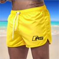 thumbnail image 1 of Bañador corto de secado rápido para hombre, traje de baño Sexy, pantalones cortos de playa Fivean unisex, 1 of 2