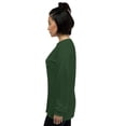 thumbnail image 3 of Gotta Start Somewhere Men’s Long Sleeve Shirt (Forest Green, 3XL), 3 of 4