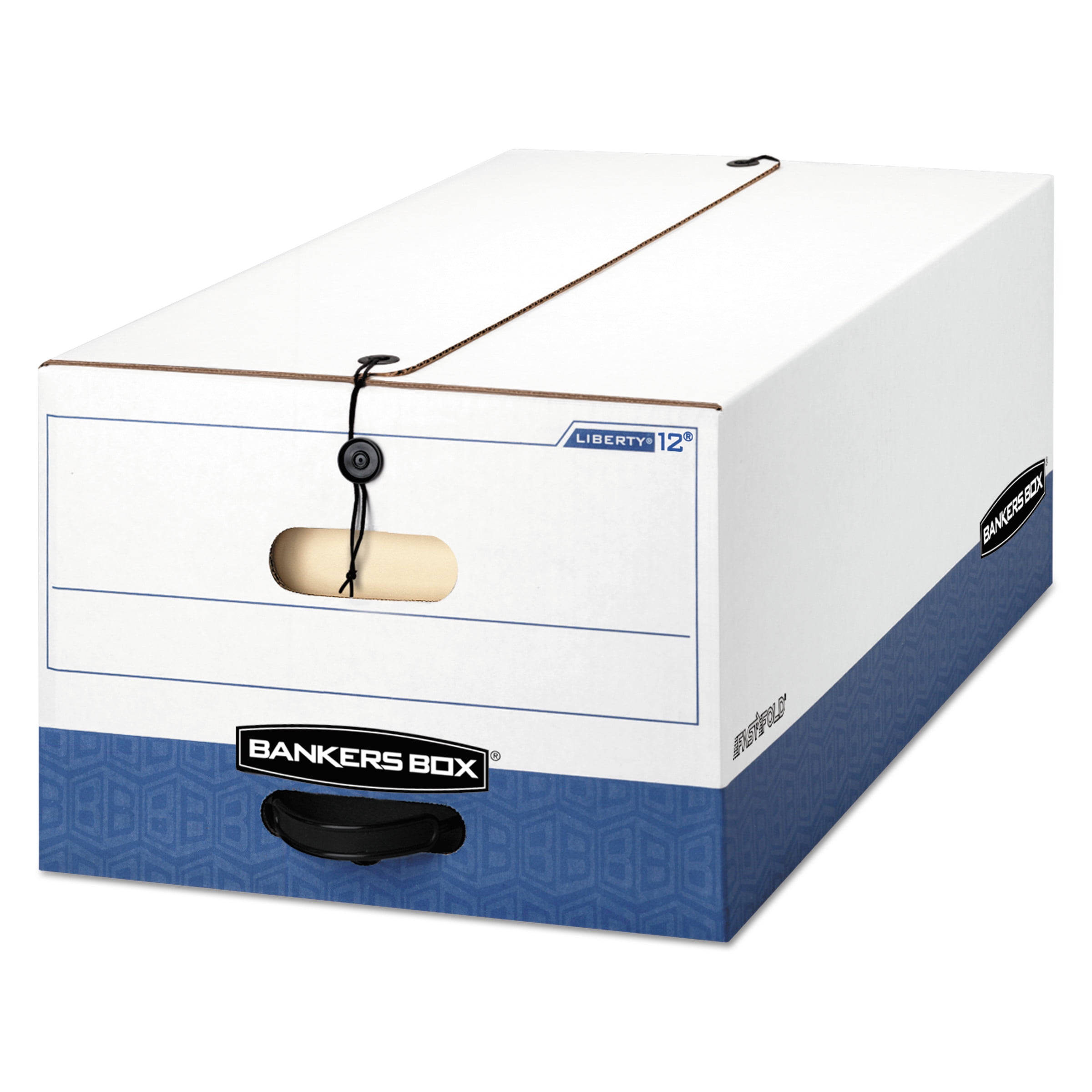 Bankers Box LIBERTY HeavyDuty Strength Storage Boxes, Legal Files, 15.25" x 24.13" x 10.75