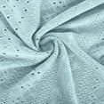 thumbnail image 4 of Timegard Hauts Grande Taille pour Femmes Col Rond à Œillets Boutons Manches Longues Hauts Décontractés Élégants Amples, 4 of 6