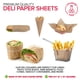 thumbnail image 2 of Envoltorios de delicatessen Stock Your Home, resistentes a la grasa, 30 x 30 cm (paquete de 500), 2 of 7