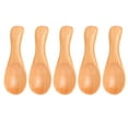 thumbnail image 4 of 5PCS Small Wooden Spoon for Ice Cream Seasoning Sugar Coffee Tea Sugar Kitchen Cooking Tool, 4 of 14