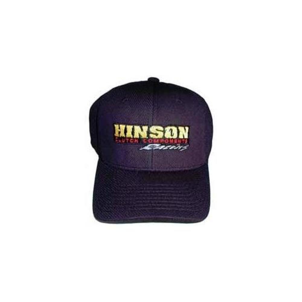 Hinson Racing Flexfit Hat (OSFA, Black 