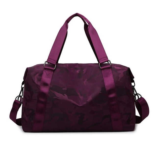 Petate del bolso del gimnasio para el bolso del fin de semana de los deportes con el petate del viaje de los bolsillos del zapato