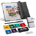 thumbnail image 1 of Yesday Lightweight Felt Jigsaw Puzzle Playing Board, Foldable Puzzle Playing Mat with Non-Slip Surface & 6 Sorting Trays, Portable Puzzle Pad Jigsaw Saver for Adults (Up, 1 of 8