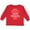 Red, variant on Inktastic Little Sister and Biggest Fan Baseball Glove and Bat Girls Long Sleeve Toddler T-Shirt