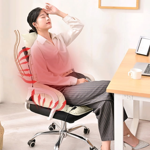 TIMIFIS The Cushions Heating Cushion Office Chair Cushion Computer Chair Back Cushion Winter Warming Cushion Cushion Seat Backrest Apartment Essentials