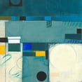 thumbnail image 2 of Colter, Deborah T. 26x26 White Modern Wood Framed Museum Art Print Titled - Calypso Blue III, 2 of 4