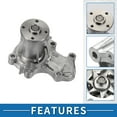 thumbnail image 3 of Bomba de agua para Mitsubishi Mirage 1997-2002 No.MD323372/MD370803 con junta, 3 of 6