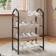 thumbnail image 3 of 4-Layer Assembly Shoe Rack Dustproof Storage Shoe Rack Door Storage Shoe Rack, 3 of 9