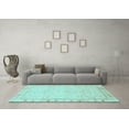 thumbnail image 3 of Ahgly Company Indoor Rectangle Oriental Light Blue Traditional Area Rugs, 2' x 4', 3 of 4