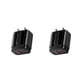 thumbnail image 2 of Inteprter Cargador USB Enchufe de carga rápida profesional Enchufes de carga resistentes a caídas Negro/enchufe de EE. UU. 2Conjunto, 2 of 6
