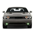 thumbnail image 2 of Flashtech Green Angel Eye LED Fog Light Halo kit for 2008-2013 Dodge Challenger Fog Lights, 2 of 3