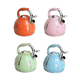 thumbnail image 1 of Tetera Chifladora 3 Litros de Acero Inoxidable | Hervidor de Agua chifladora | Diseño Moderno | Mango Ergonómico Anticalor | Apta para Gas, Eléctrica e Inducción | Ideal para Café y Té, 1 of 9