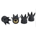 thumbnail image 1 of Tapa De Vástago De Válvula De Aire De Neumático De Coche Automóviles De Estilo De Corona Universal Rueda Varilla De Neumático Válvula De Aire Cubiertas De Polvo Accesorios Para Automóviles Minnieouse VI009105-02, 1 of 6