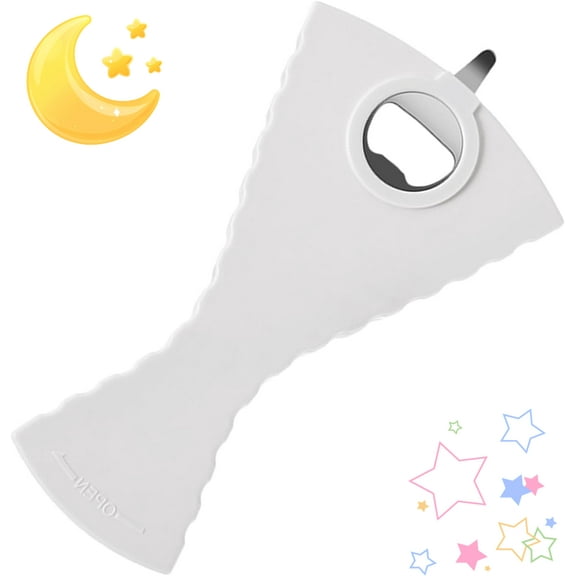 Under Cabinet Jar Opener - Effortless V Shape Lid Remover, Easy Grip Bottle Opener | Multi Functional Kitchen Tool for Seniors, Weak Hands, Relief, Under Counter Mount, Everyday Home Use