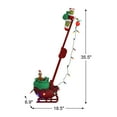 thumbnail image 3 of Mr. Christmas 34.5 in. Grinch's Animated Utility Sleigh, 3 of 6