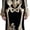 Black #A, variant on Guvpev Women's Gothic Skeleton Maxi Dress Halloween Costume, Long Sleeve Velvet Mermaid Gown with 3D Floral Applique for Cosplay & Halloween Party Fancy Dress up, Black
