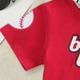 thumbnail image 5 of Toddler Baby Boy Outfit Short Sleeve Hooded Tops Drawstring Shorts Baby Boy Summer Clothes 6 12 18 24 Months 3T, 5 of 6