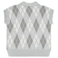 thumbnail image 2 of Time and Tru Women's Argyle Polo Sweater, 2 of 3