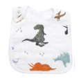 thumbnail image 4 of ZandH Global Dino Baby Bamboo Cotton Muslin Swaddle Blanket, Bib, Burp Cloth, Bandana Bib Set. Soft, Lightweight and Breathable. Swaddle, Nursing Cover, Playmat and Stroller Cover, 4 of 6
