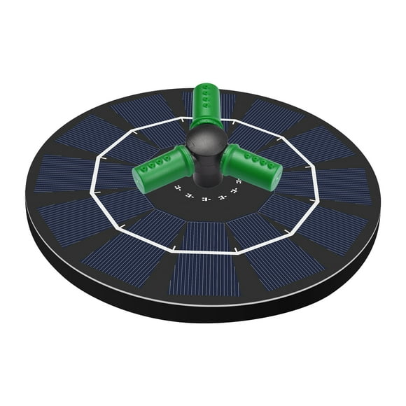 Pond Fountain, Mistaha 2.5W Solar Fountain Pump With 360掳Rotatable Nozzle Solar-power Fountain Free Standing Water Pump Floating Circle Fountain for Bird Bath Garden Small Pond