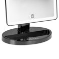 thumbnail image 3 of Impressions Vanity Touch Ultra Swivel Lighted Makeup Mirror with Touch Sensor, Tabletop Vanity Mirror (Black), 3 of 11