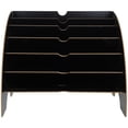 thumbnail image 6 of OUNONA Stackable Storage Holder Desktop Paper Files Storage Rack Assembly Document File Organizer, 6 of 8