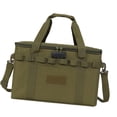 thumbnail image 3 of Bolsa de almacenamiento de tanque de Gas, bolsa de transporte para quemador de estufa de campamento, barbacoa portátil, bolsa de transporte para parri Verde, 3 of 8