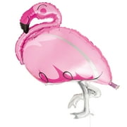 Giant Flamingo Foil Balloon, 45in