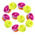 thumbnail image 4 of To encounter - Paquete de 24 sartenes de silicona para hornear, donut redondo antiadherente, tazas reutilizables para hornear, moldes para magdalenas de magdalenas, cacerola de 2.5 onzas To encounter NA, 4 of 7