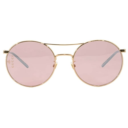 Gucci Women's Pink Aviator Sunglasses - GG0680S-004