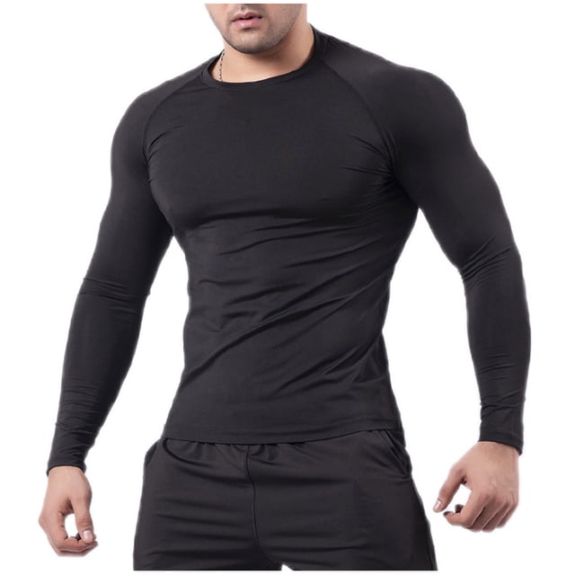 pstuiky camisas de manga larga para hombre, Blazer informal de manga larga para hombre, color liso, para correr y fitness camisetas de hombre s