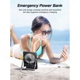 thumbnail image 5 of USB Desk Fan 4000mAh Rechargeable Battery Powerful Super-Thin Small Table Cooling Fan Quiet Electric Fan for Home Office, 5 of 10